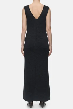 Closed Rib knit dress Smokey blue Sale