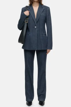 Closed Rigid denim blazer Dark blue Outlet