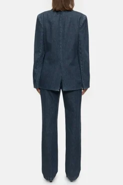 Closed Rigid denim blazer Dark blue Outlet