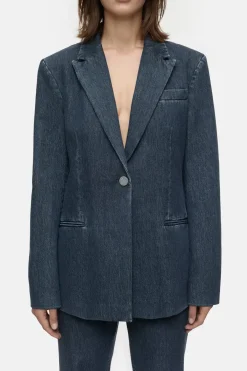 Closed Rigid denim blazer Dark blue Outlet