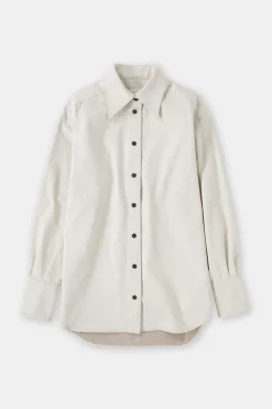 Closed Rigid denim shirt creme Discount