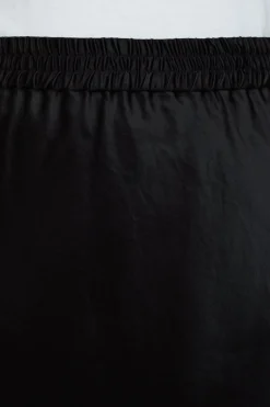 Closed Satin maxi skirt Black New