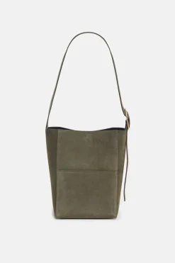 Closed Shopper in suede large Ver green