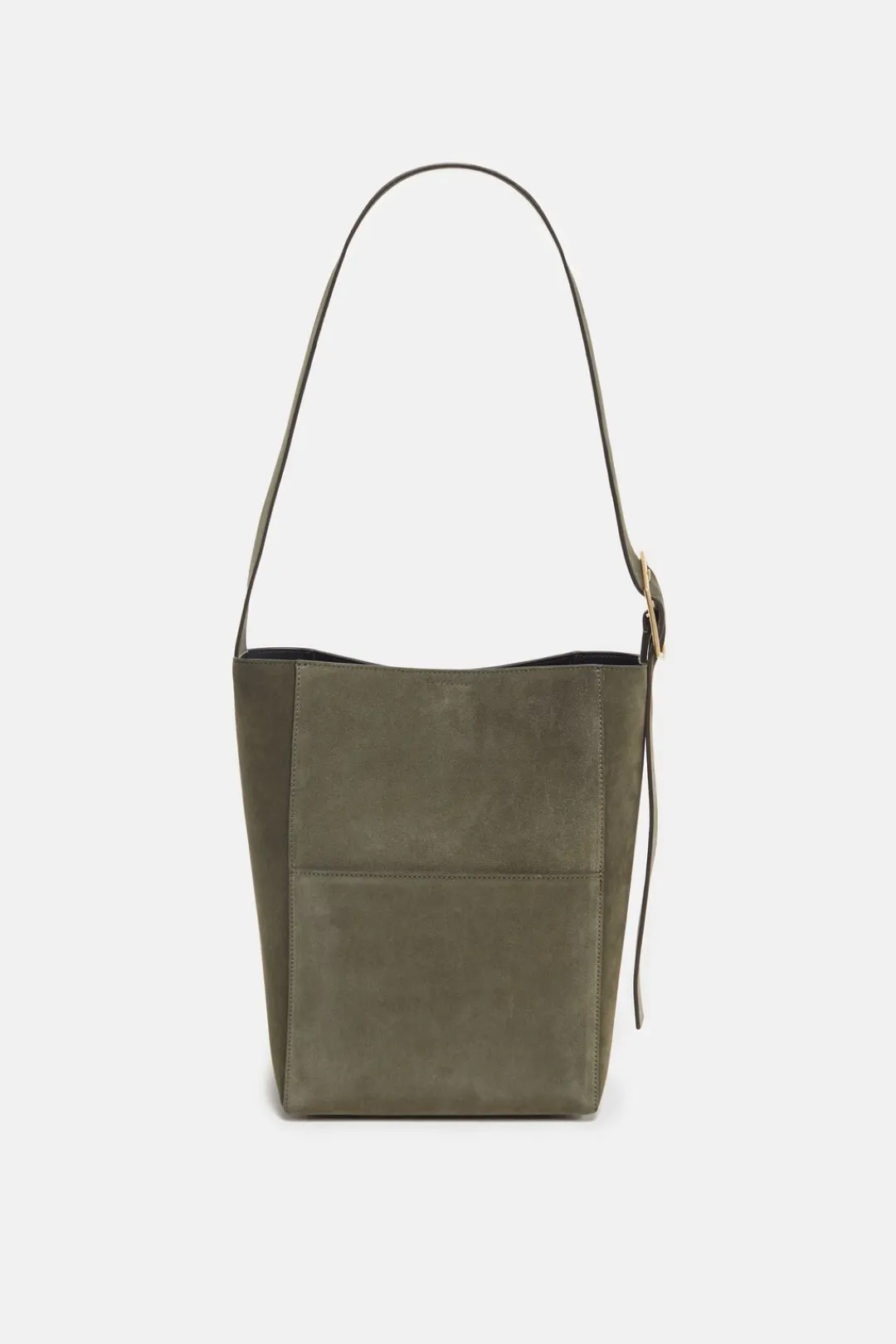 Closed Shopper in suede large Ver green