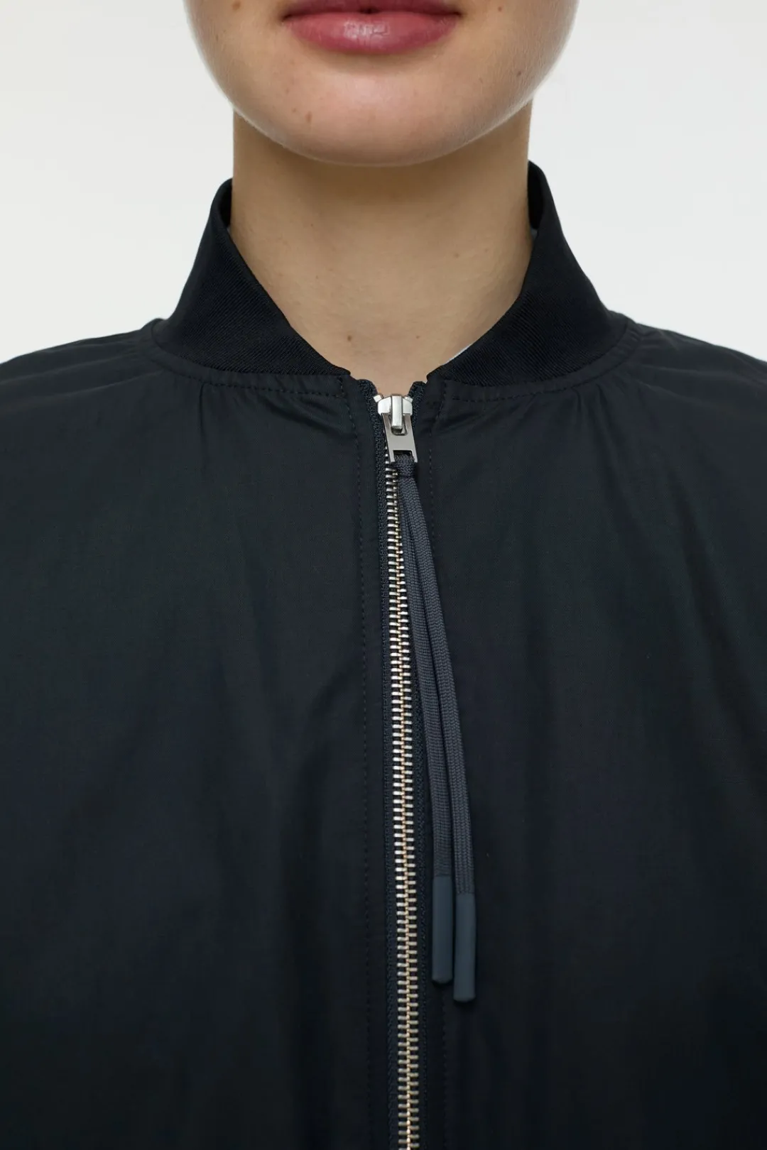 Closed Short bomber jacket Smokey blue Best