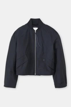 Closed Short bomber jacket Smokey blue Best