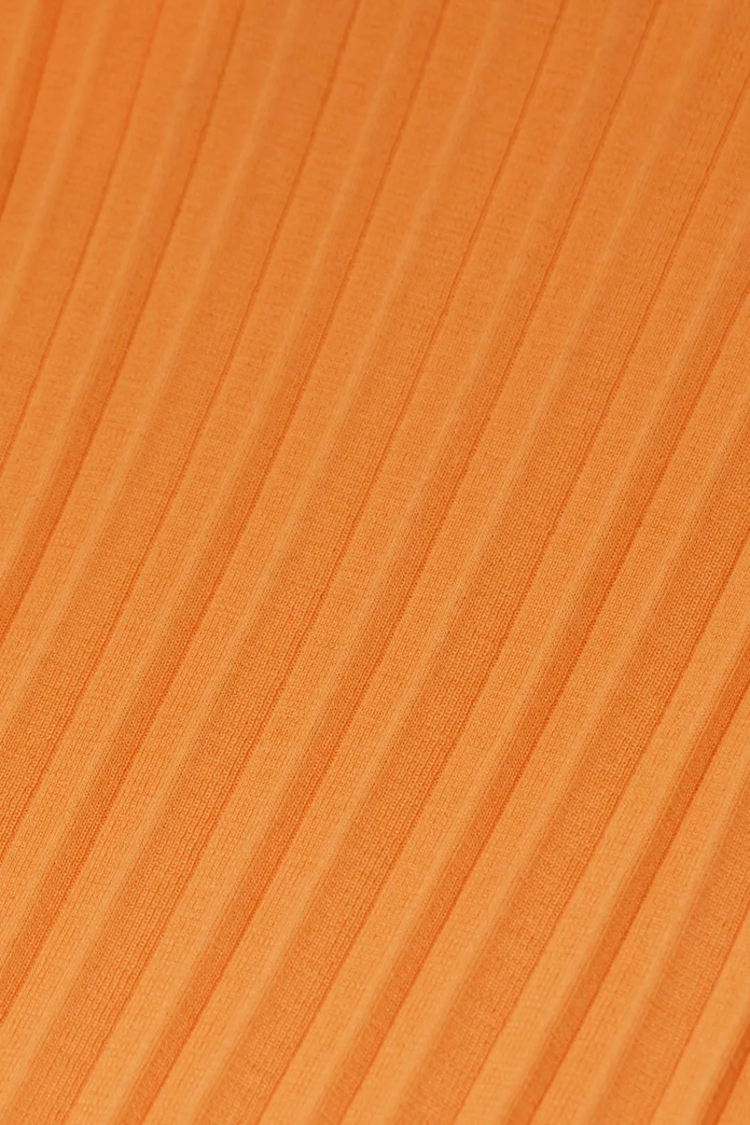 Closed Short-sleeved shirt in a wool-silk blend Pumpkin orange Online