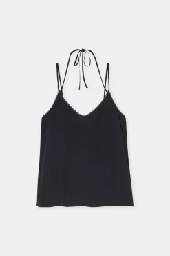 Closed Silk top Black Clearance