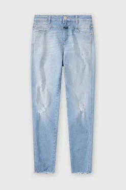 Closed Skinny Jeans - Style Name Skinny Pusher Mid blue Hot