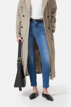 Closed Skinny Jeans - Style Name Skinny Pusher Mid blue Hot