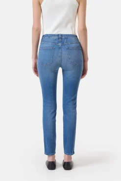 Closed Skinny Jeans - Style Name Skinny Pusher Mid blue Hot