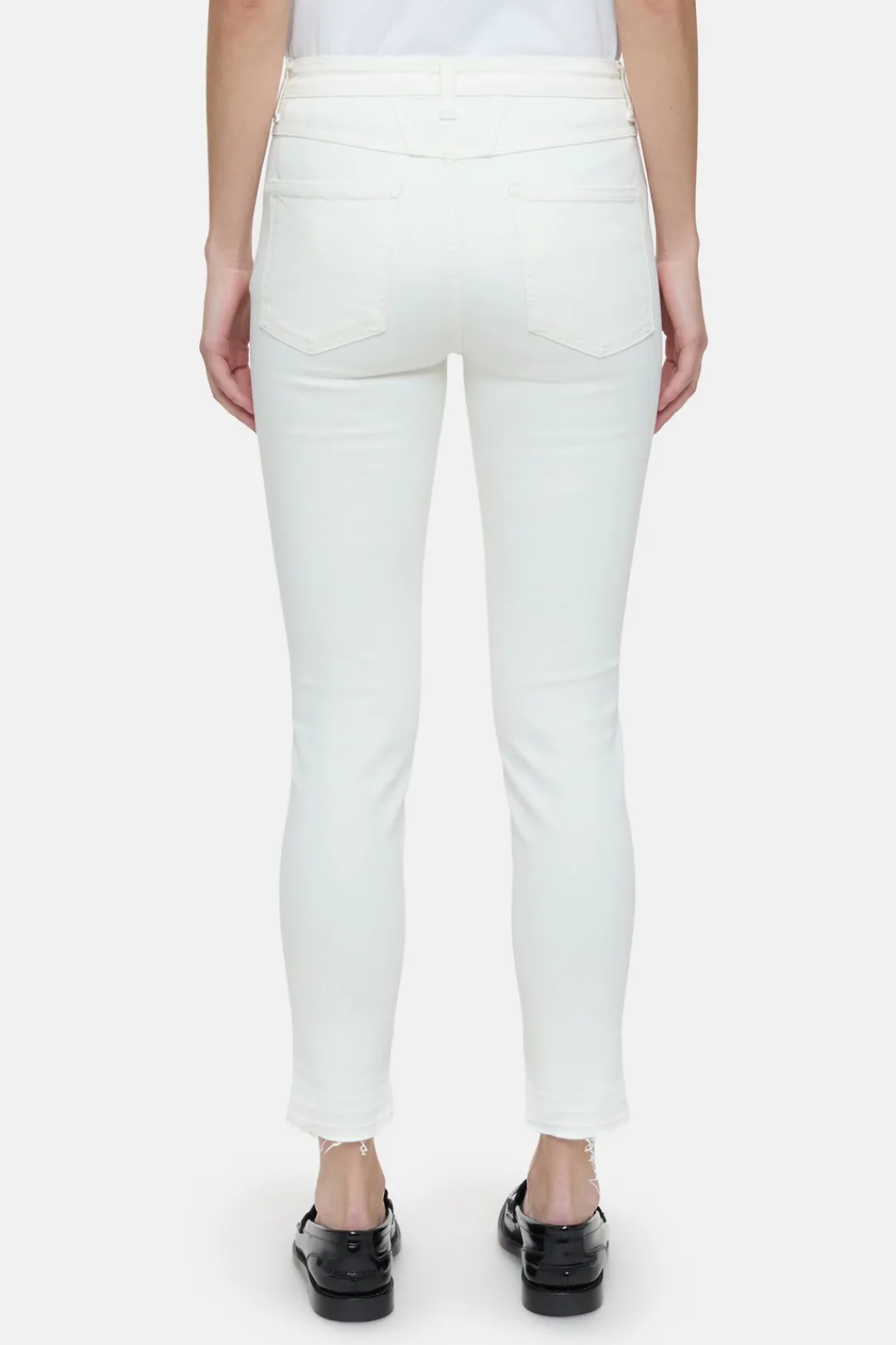 Closed Skinny Jeans - Style Name Skinny Pusher Ivory Best