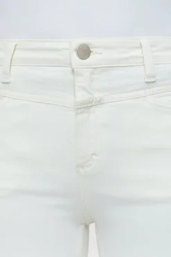Closed Skinny Jeans - Style Name Skinny Pusher Ivory Best