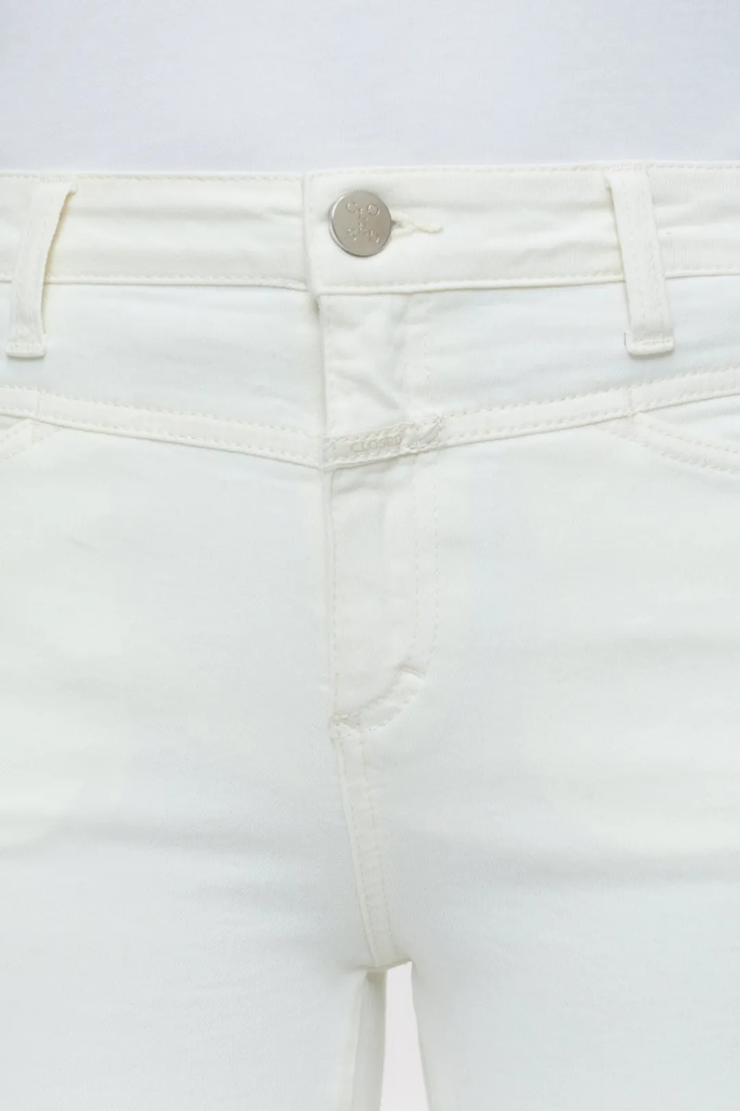 Closed Skinny Jeans - Style Name Skinny Pusher Ivory Best