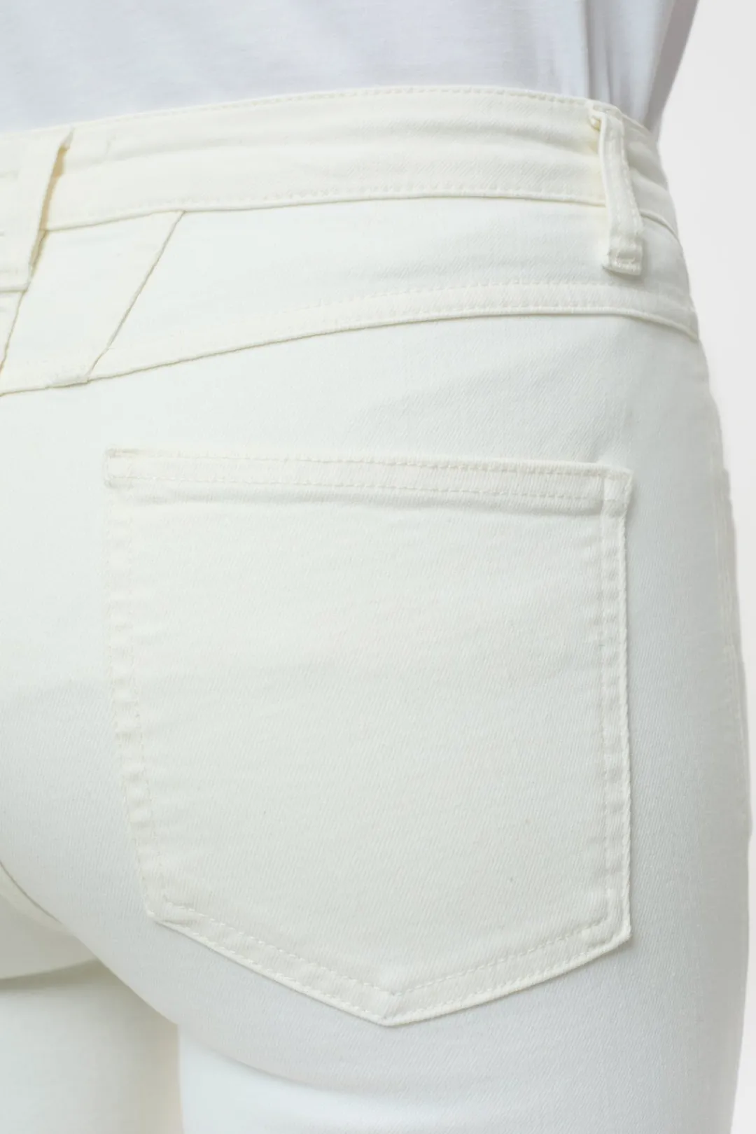 Closed Skinny Jeans - Style Name Skinny Pusher Ivory Best