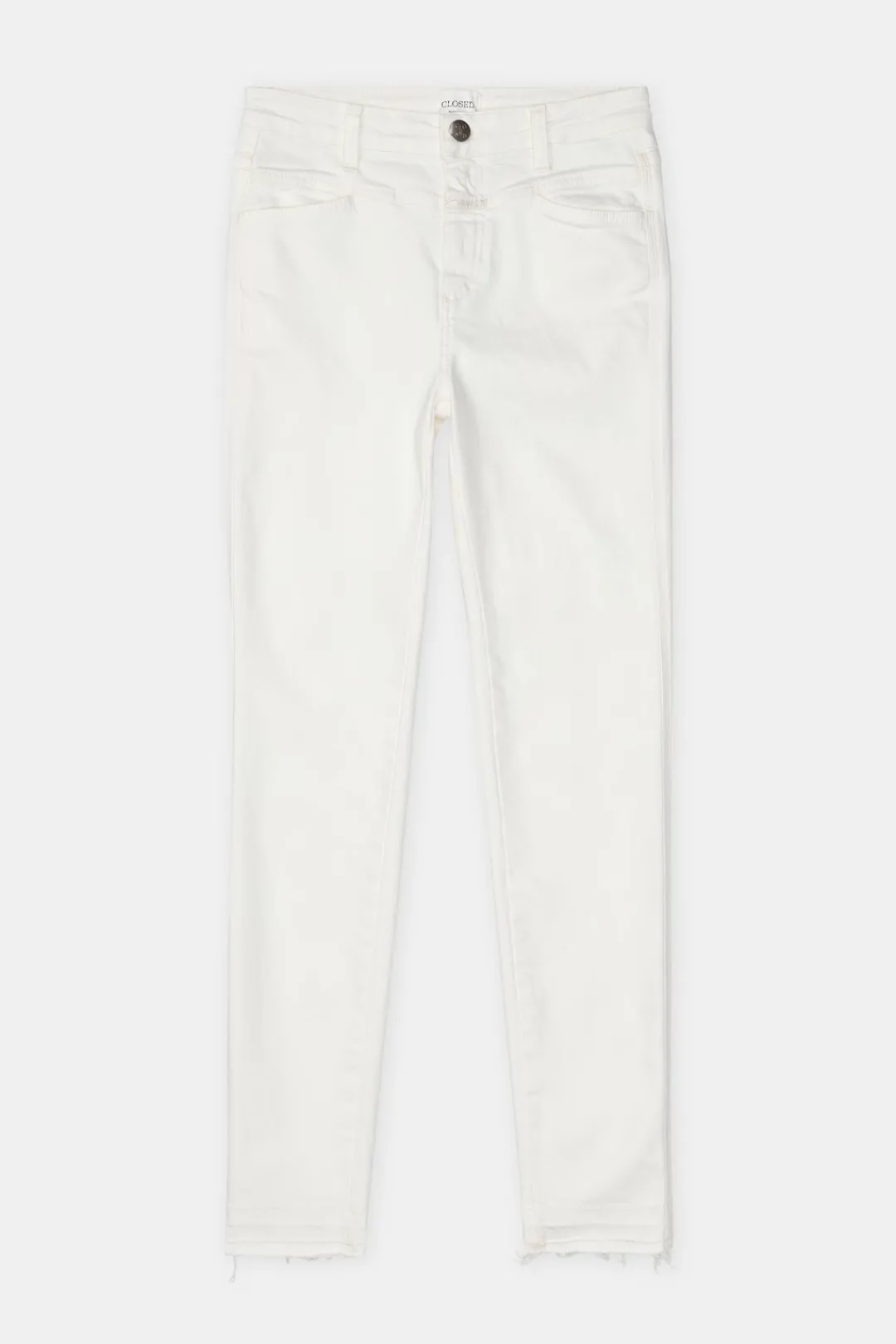 Closed Skinny Jeans - Style Name Skinny Pusher Ivory Best