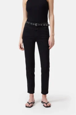 Closed Skinny Jeans - Style Name Skinny Pusher Black Best