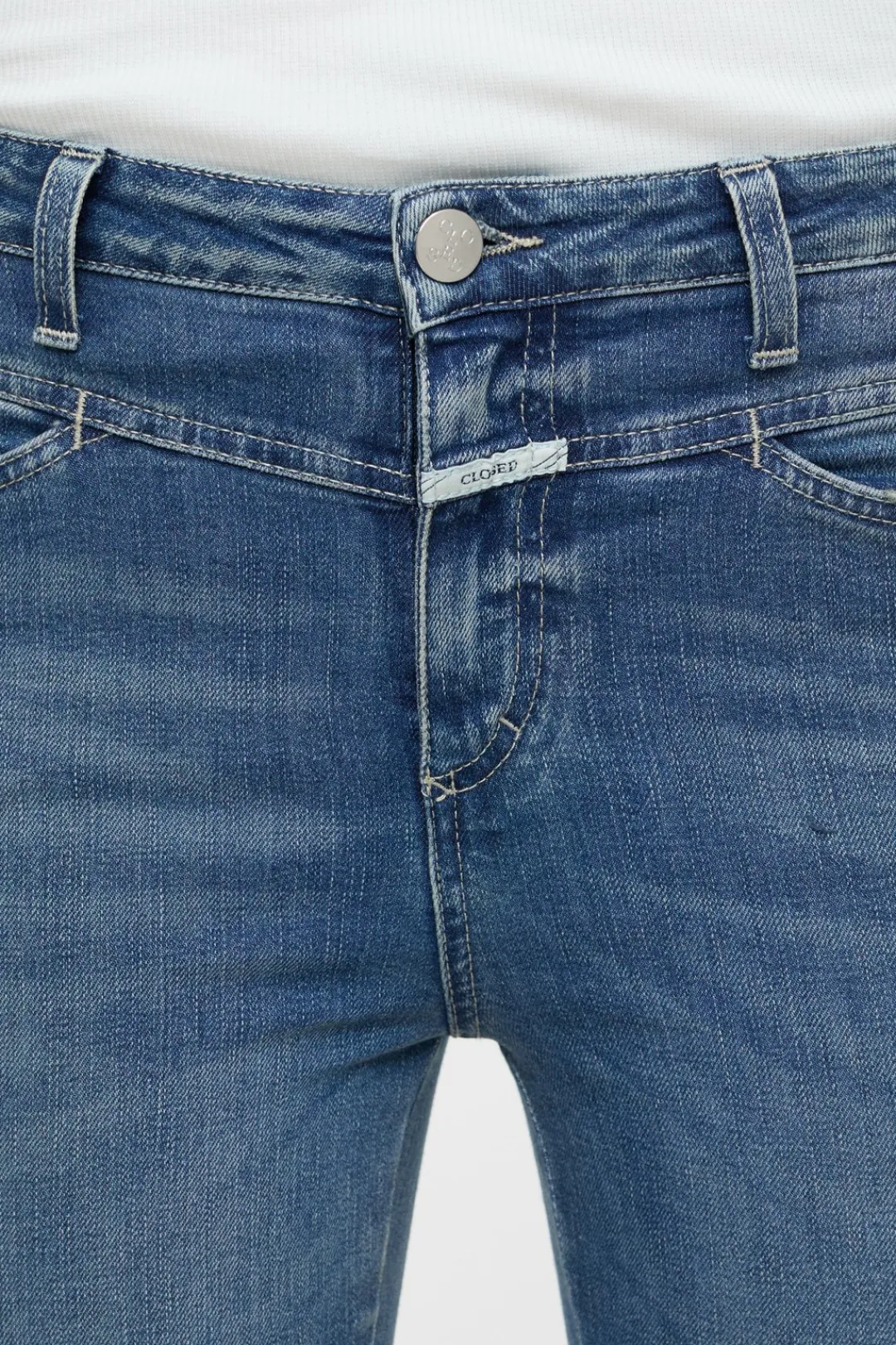 Closed Skinny Jeans - Style Name Skinny Pusher Dark blue New