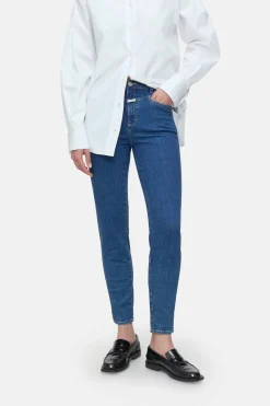 Closed Skinny Jeans - Style Name Skinny Pusher Mid blue Hot