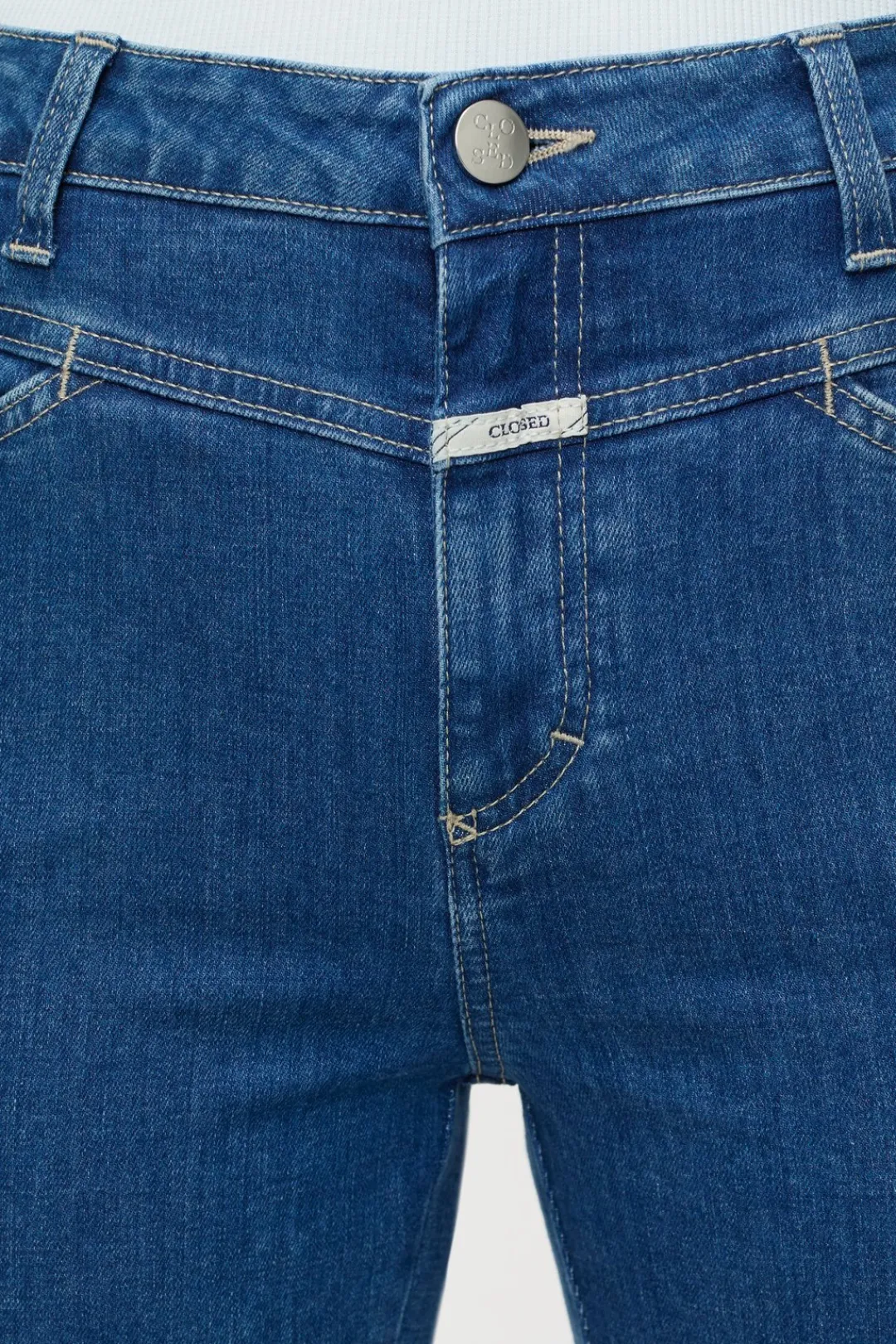 Closed Skinny Jeans - Style Name Skinny Pusher Mid blue Hot