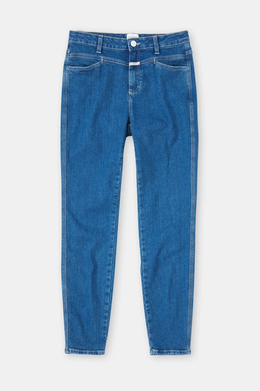 Closed Skinny Jeans - Style Name Skinny Pusher Mid blue Hot