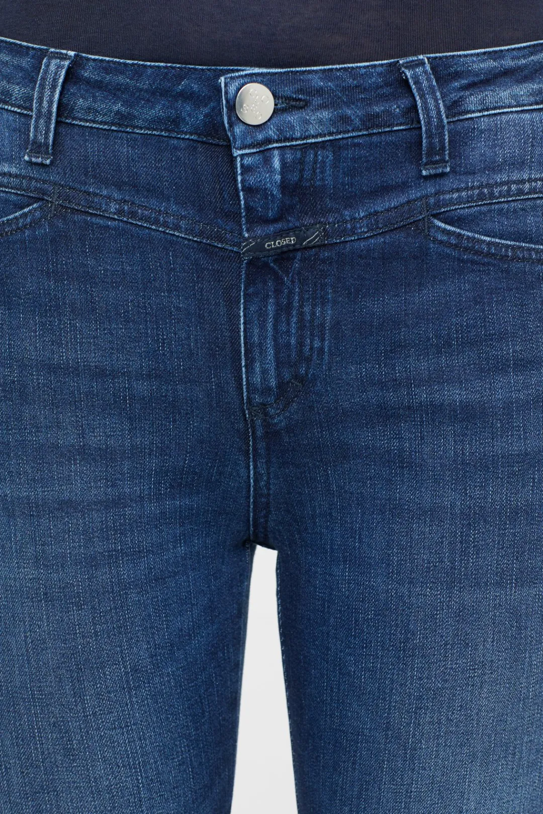 Closed Skinny Jeans - Style Name Skinny Pusher Dark blue Discount