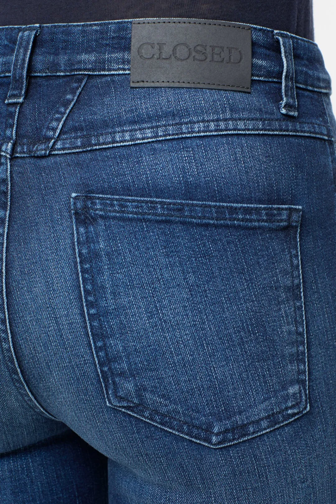 Closed Skinny Jeans - Style Name Skinny Pusher Dark blue Discount