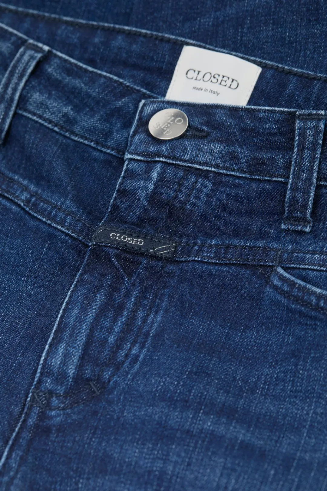 Closed Skinny Jeans - Style Name Skinny Pusher Dark blue Discount