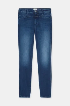 Closed Skinny Jeans - Style Name Skinny Pusher Dark blue Discount