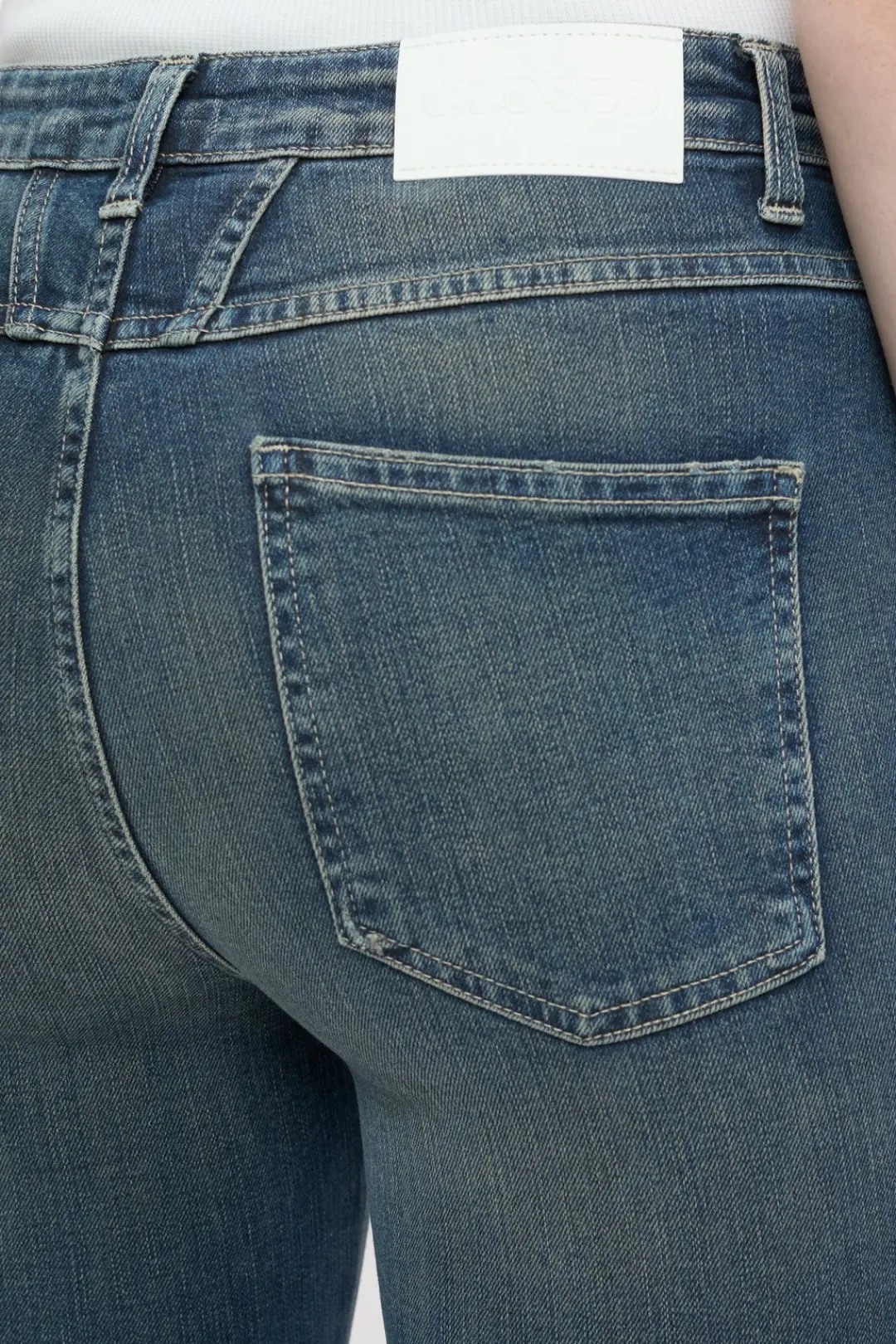 Closed Skinny Jeans - Style Name Skinny Pusher Mid blue Sale