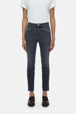 Closed Skinny Jeans - Style Name Skinny Pusher Dark grey Outlet