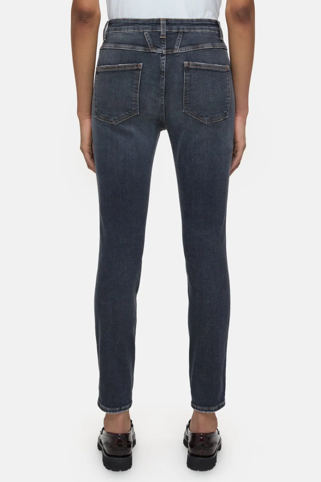 Closed Skinny Jeans - Style Name Skinny Pusher Dark grey Outlet