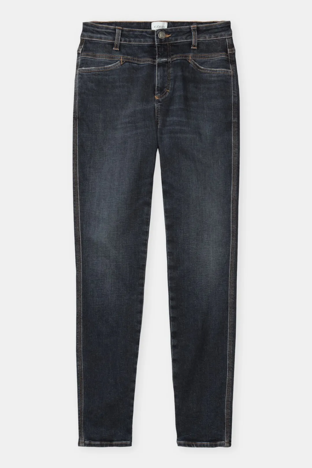 Closed Skinny Jeans - Style Name Skinny Pusher Dark grey Outlet