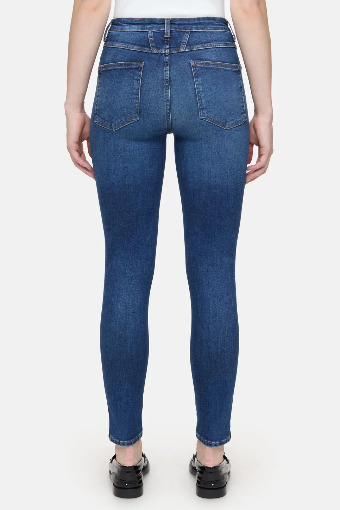 Closed Skinny Jeans - Style Name Skinny Pusher Dark blue New