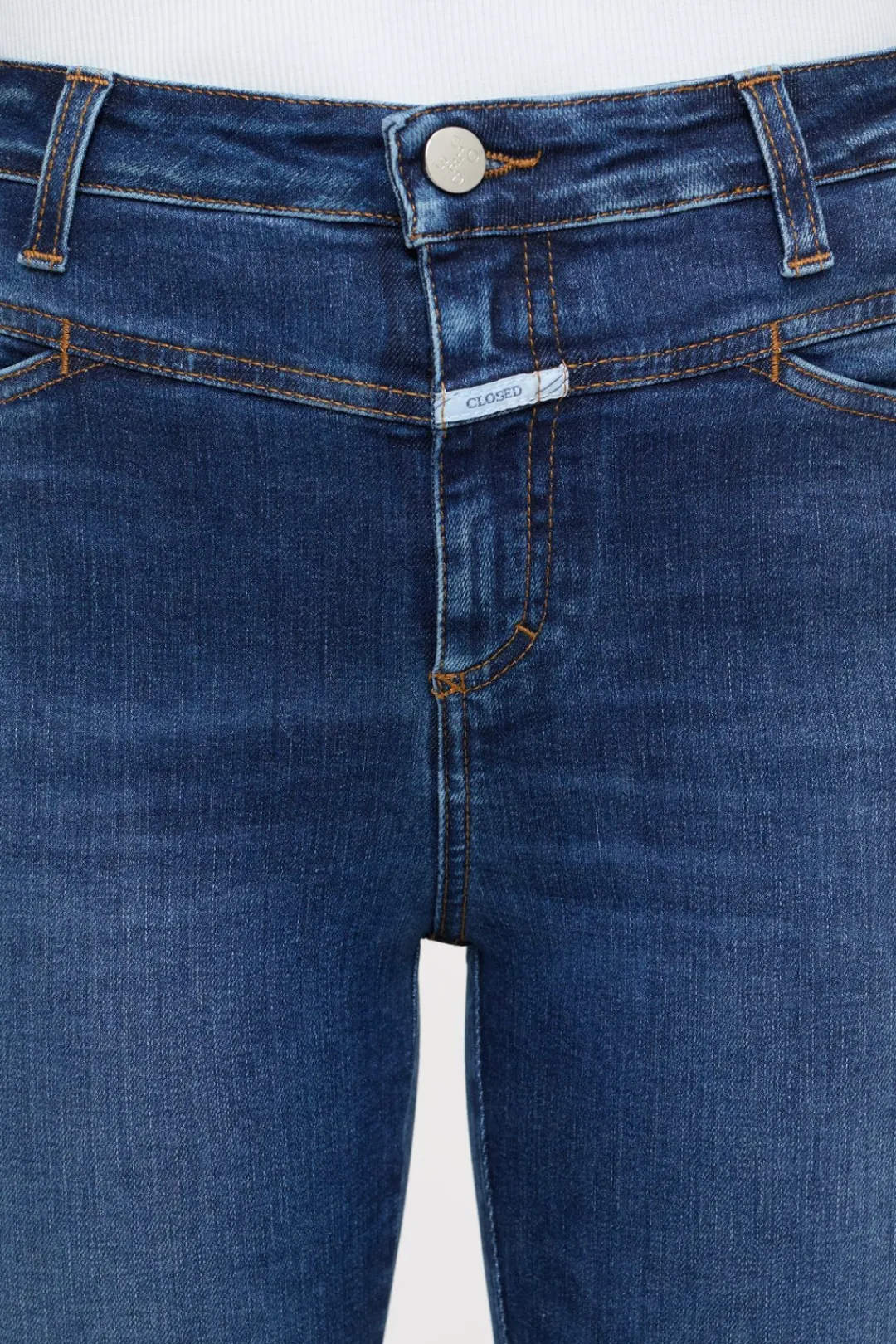 Closed Skinny Jeans - Style Name Skinny Pusher Dark blue New