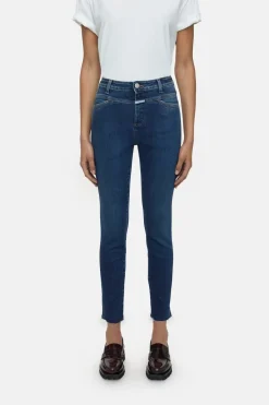 Closed Skinny Jeans - Style Name Skinny Pusher Dark blue Best