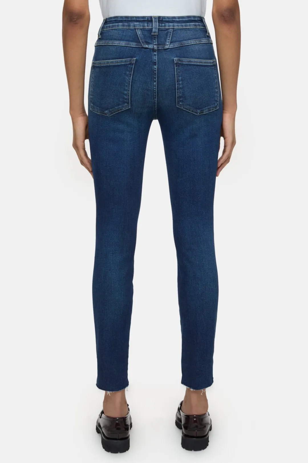 Closed Skinny Jeans - Style Name Skinny Pusher Dark blue Best