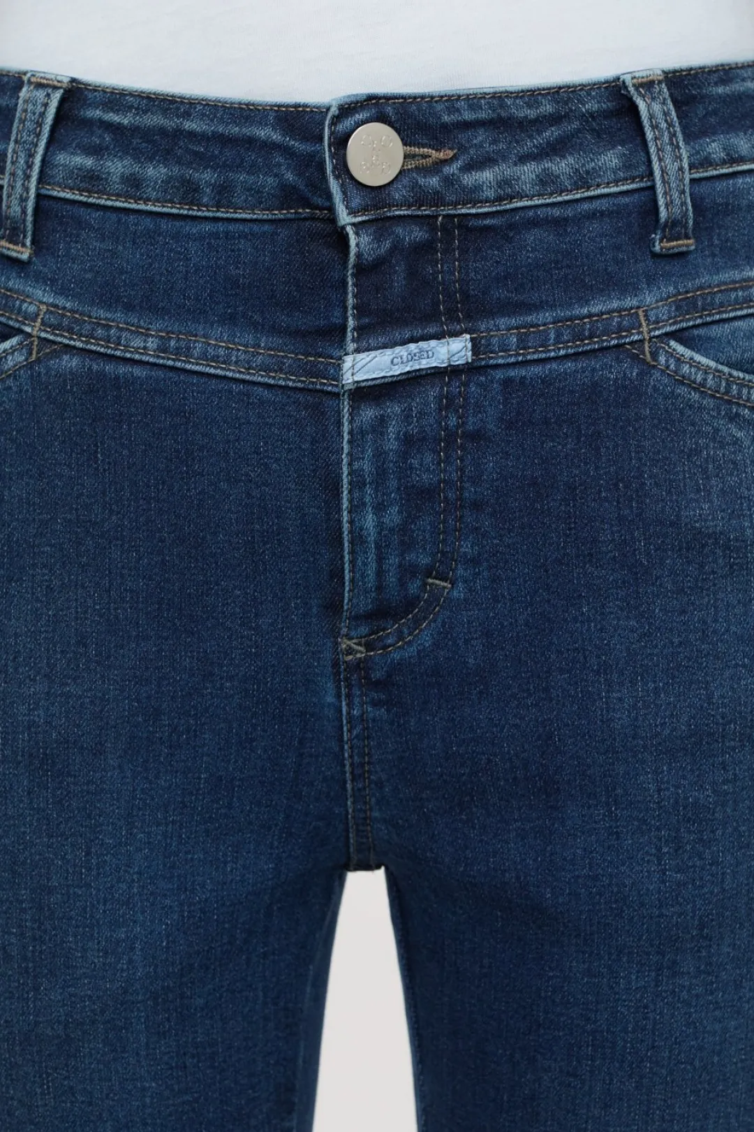 Closed Skinny Jeans - Style Name Skinny Pusher Dark blue Best