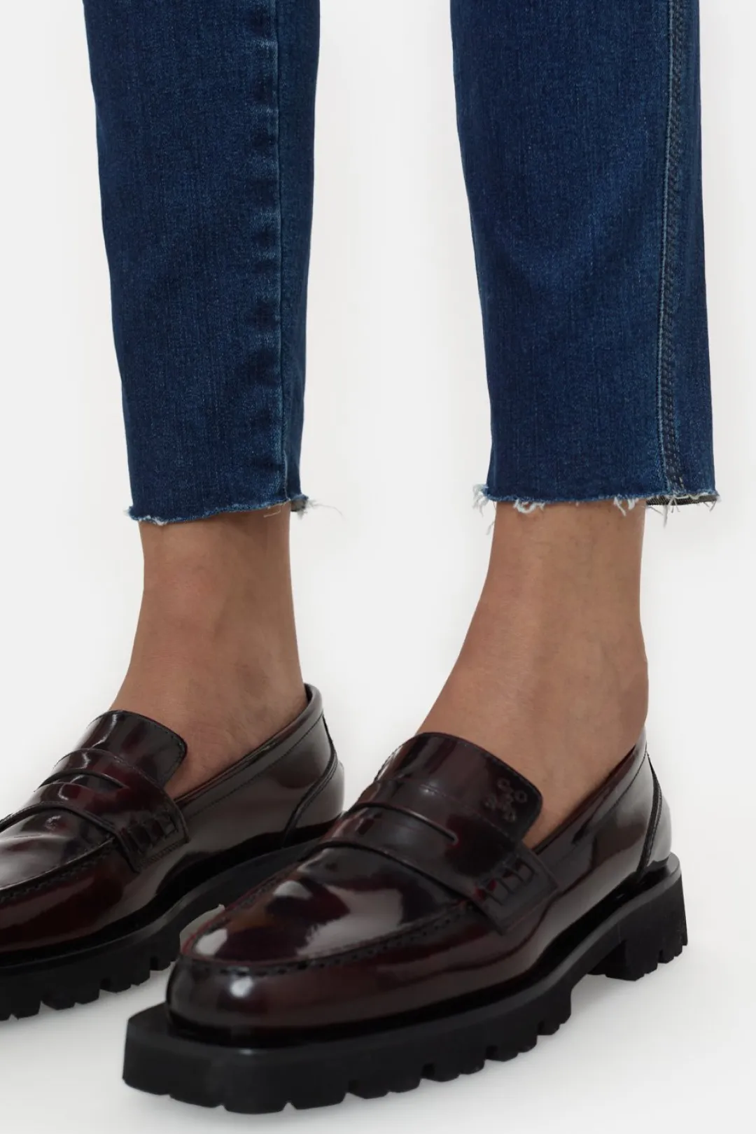 Closed Skinny Jeans - Style Name Skinny Pusher Dark blue Best