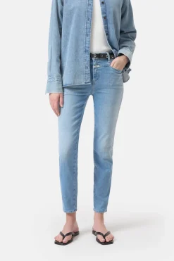 Closed Skinny Jeans - Style Name Skinny Pusher Light blue Outlet
