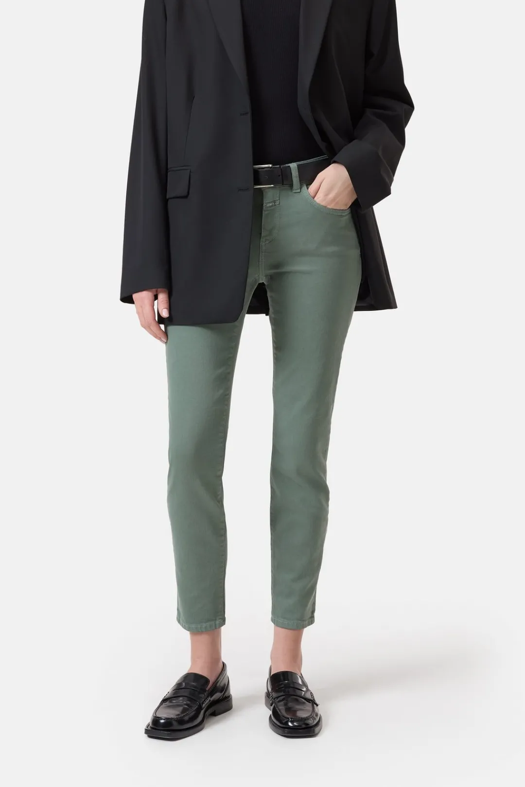 Closed Skinny Jeans - Style Name Baker Faded green Best