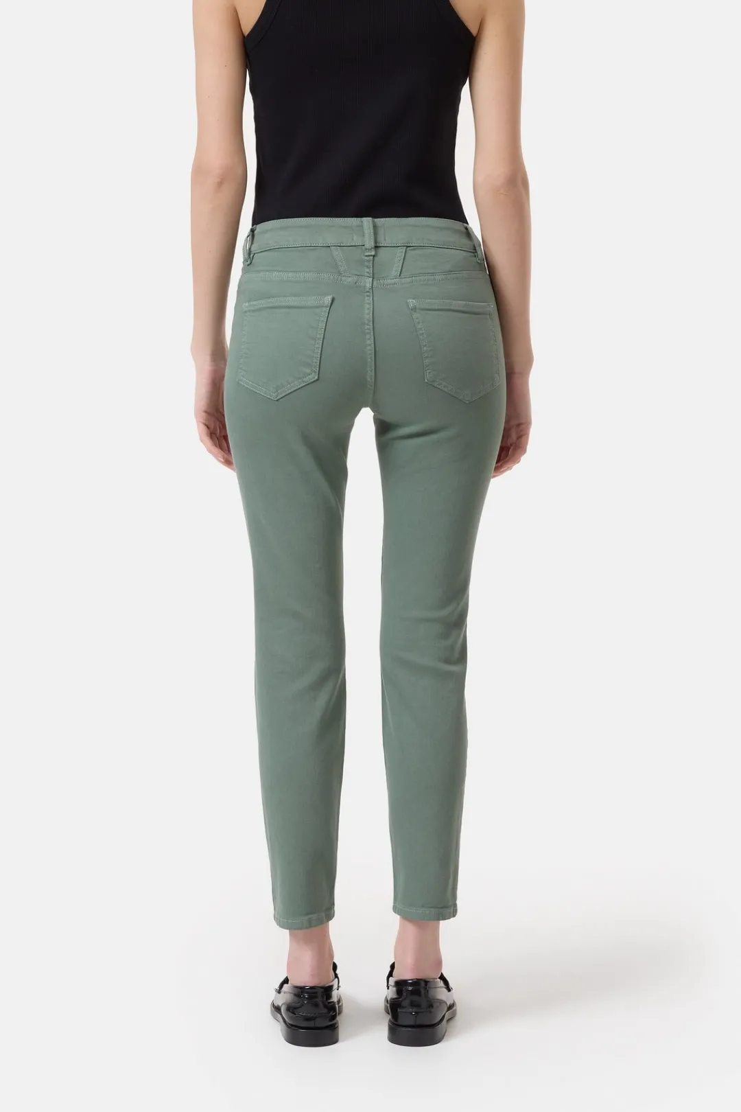 Closed Skinny Jeans - Style Name Baker Faded green Best