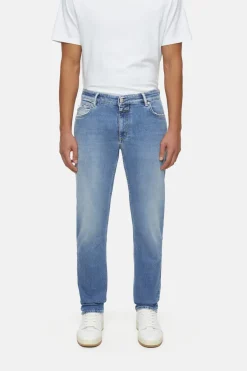 Closed Slim Jeans - Style Name Unity Slim Mid blue Best