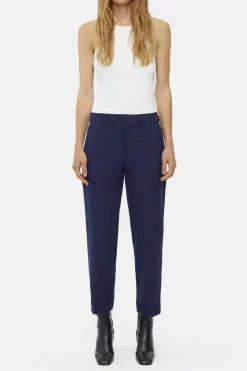 Closed Slim Pants - Style Name Auckley Space blue Sale