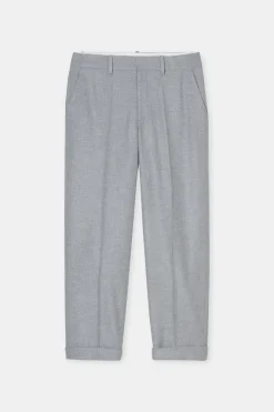 Closed Slim Pants - Style Name Auckley Light grey melange