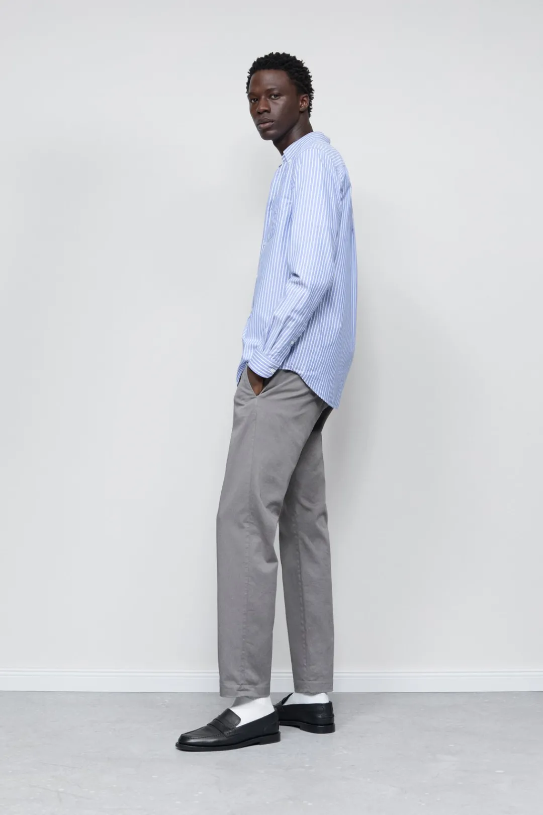 Closed Slim Pants - Style Name Clifton True Rock grey Outlet