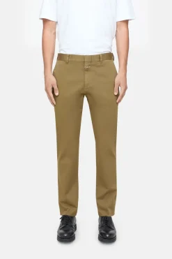 Closed Slim Pants - Style Name Clifton True Golden moss