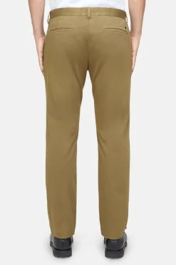 Closed Slim Pants - Style Name Clifton True Golden moss