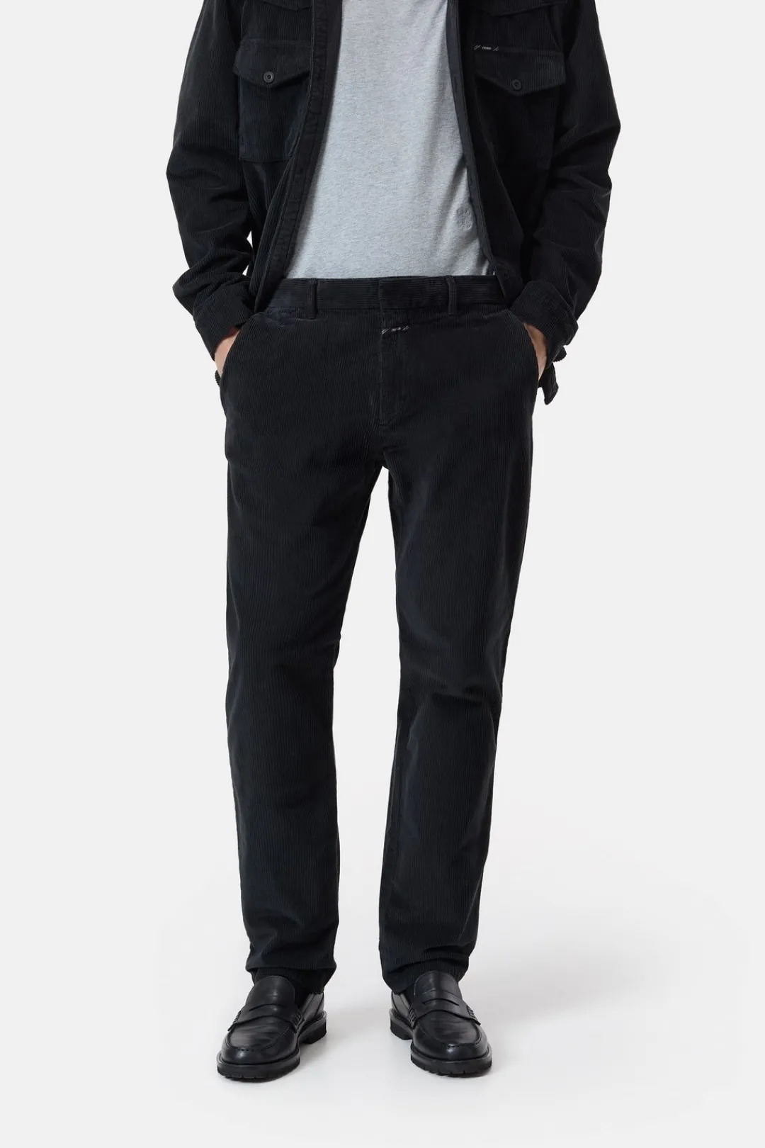Closed Slim Pants - Style Name Clifton True Black