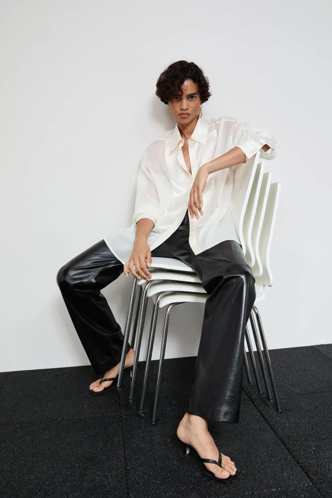 Closed Slim Pants - Style Name Sasia Black Outlet